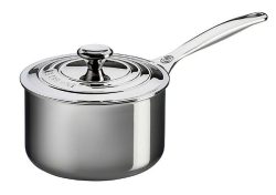 Le Creuset Profi-Stieltopf 3-Ply PLUS Edelstahl 16cm