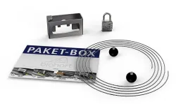 Biohort Paket-Kit Umrüstsatz von Freizeitbox auf Paket-Box