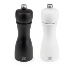 Peugeot Tahiti Duo Pfeffer- & Salzmühle Schwarz Weiß 15cm