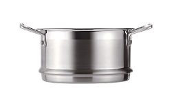 Le Creuset Dämpfeinsatz 3-Ply Edelstahl 20cm