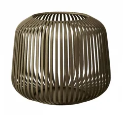 blomus Laterne LITO Burned Metal Windlicht S