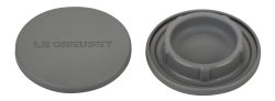 Le Creuset Aromadeckel für Mühlen 2er SET Silikon Flint Grau