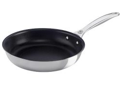Le Creuset Bratpfanne 3-Ply PLUS Edelstahl Antihaft 24cm