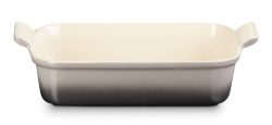 Le Creuset Auflaufform Tradition Steinzeug Flint Grau 26 cm