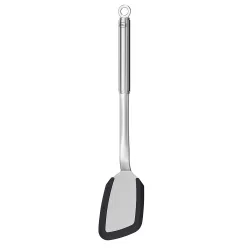 Rösle Pfannenwender Rundgriff mit Silikonrand 35,5 cm