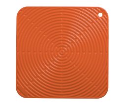 Le Creuset Topflappen Quadratisch Klassik Silikon Ofenrot 29cm