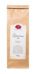 Gourmet Berner Geburtstags-Tee Früchtetee Orange Ingwer Geschmack 100 g