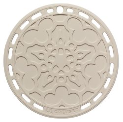 Le Creuset Silikon Untersetzer Tradition Rund Meringue 20cm