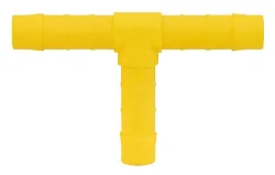 Lilie T-Verbinder WeißGELB Innen-Ø 12mm