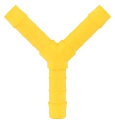 Lilie Y-Verbinder WeißGELB Innen-Ø 10mm