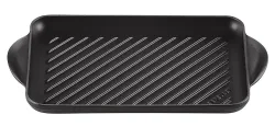 Le Creuset Grillplatte Rechteckig Gusseisen Schwarz 32cm