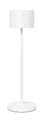 blomus Tischleuchte FAROL kabellos dimmbar LED Akku Outdoor white weiß