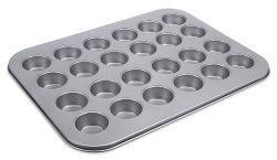 Städter Mini Muffinform Cupcake 24er Backform Antihaftbeschichtet 35x27cm