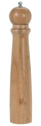 Salz und Pfeffermühle aus Bambus Holz Groß 32 cm - Mit robustem Mahlwerk