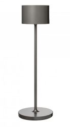 blomus Tischleuchte FAROL kabellos dimmbar LED Akku Outdoor Burned Metal