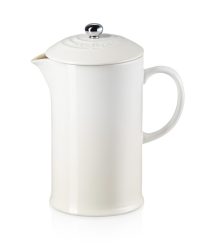 Le Creuset Kaffeebereiter Steinzeug Meringue