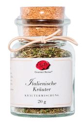 Gourmet Berner Italienische Kräuter Gewürzmischung im Korkenglas 20g