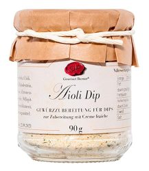 Gourmet Berner Aioli Dip Gewürzmischung für Créme Fraîche 90g