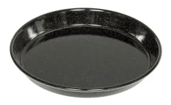 Riess Pizzablech Emaille Schwarz Pizza Backblech 28cm