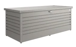 Biohort Freizeitbox 180 Aufbewahrungsbox 181x79x71cm Quarzgrau-Metallic