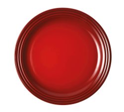 Le Creuset Speiseteller Steinzeug Kirschrot 27cm
