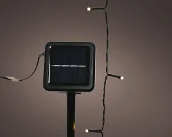 Solar Lichterkette Außen LED Outdoor Wetterfest Warmweiß 8 Modi Garten Balkon 20M 200 LED