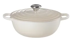 Le Creuset La Marmite Signature Familientopf Gusseisen Meringue 26cm