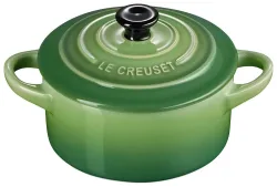 Le Creuset Mini Cocotte Steinzeug Bamboo Green 10X5cm
