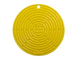 Le Creuset Topflappen Rund Silikon Citrus