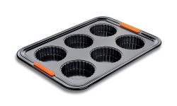 Le Creuset Tarteform 6er Antihaft-Backform