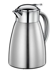 Cilio Isolierkanne TRIEST Silber Doppelwandsystem 1 L