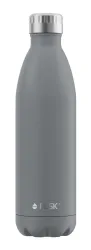 FLSK Trinkflasche Stone Isolierflasche Grau 1000 ml