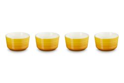 Le Creuset Förmchen 4er-Set Steinzeug Nectar Gelb 100ml
