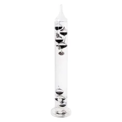 Galileo Thermometer Galileisches Glasthermometer Flüssigkeitsthermometer 39cm