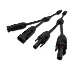 Paar Y-Stecker MC4 Solar
