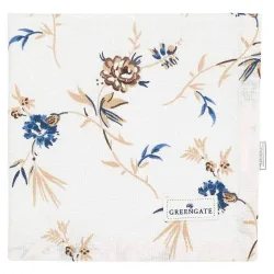 Greengate Stoffserviette Uma Beige Blumen 40x40cm