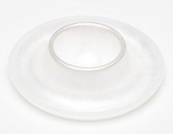 G.F. Heim Söhne Eierbecher Acrylglas Perlmutt Optik Weiß