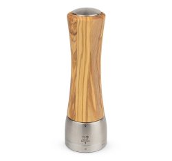 Peugeot Madras Salzmühle Edelstahl Olivenholz U-Select 21cm