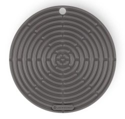 Le Creuset Topflappen Rund Silikon Flint Grau