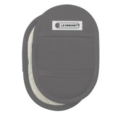 Le Creuset Topf-Griffschutz 2-Stück Textil Flint Grau