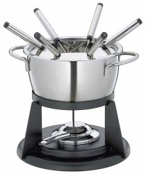 Küchenprofi Fondue Set ST. MORITZ Edelstahl