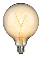 Sompex Herz LED Filament Leuchtmittel Glühbirne E27