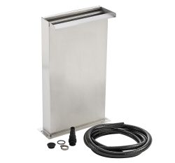 Oase Waterfall Kit 30 Wasserfall-Set Edelstahl