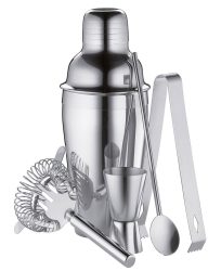 Cilio Bar Set CLASSIC Cocktail Shaker Set 5 tlg.