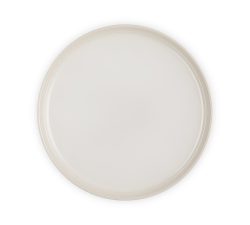 Le Creuset Frühstücksteller Coupe Steinzeug Meringue 22cm
