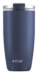 FLSK CUP Kaffeebecher Midnight Blau Coffee to go-Becher 500 ml