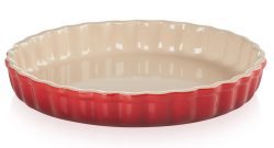 Le Creuset Tarte-Form Steinzeug Kirschrot 24cm