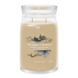 Yankee Candle Duftkerze Signature Amber & Sandalwood 567 g