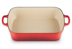 Le Creuset Bratreine Signature Gusseisen Kirschrot 37 cm