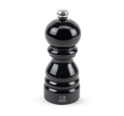 Peugeot Paris Salzmühle Holz Schwarz Lackiert 12cm